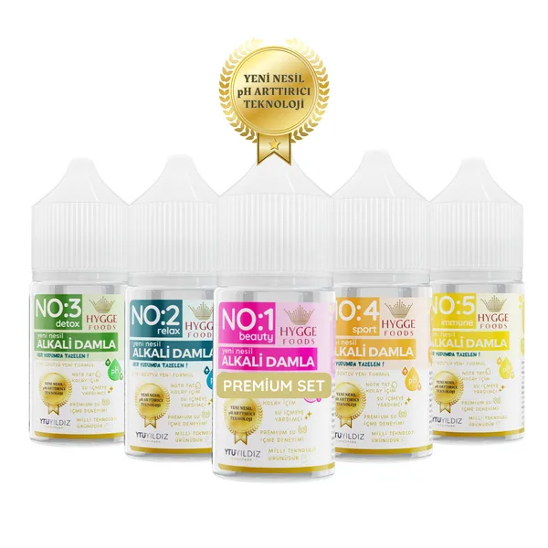 Alkali Damla Premium Set — 5 Varyant